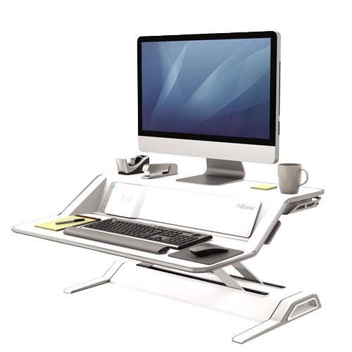 PC ACC SIT-STAND WORKSTATION/WHITE 8081101 FELLOWES
