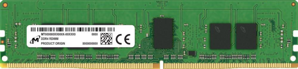 Server Memory Module|MICRON|DDR4|8GB|RDIMM/ECC|3200 MHz|CL 22|1.2 V|Chip Organization 1024Mx72|MTA9ASF1G72PZ-3G2R1