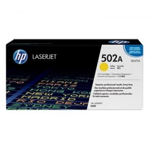 TONER YELLOW 502A / LJ3600 / 3800 / 4K Q6472A HP