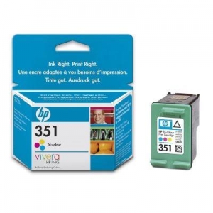 INK CARTRIDGE COLOR NO.351/4ML CB337EE HP