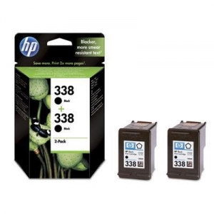 INK CARTRIDGE BLACK NO.338/2PCS 11ML CB331EE HP