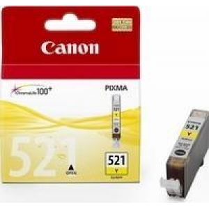 INK CARTRIDGE YELLOW CLI-521Y/2936B004 CANON