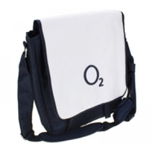 Laptop Bag (O2) 15.4 blue/white