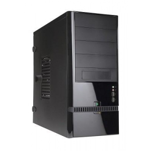 CASE MIDITOWER ATX W/O PSU/BLACK EC022 IN-WIN