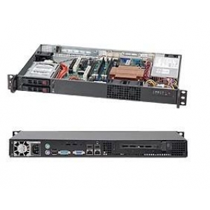 SERVER CHASSIS 1U 200W BLACK/MINI CSE-510T-203B SUPERMICRO