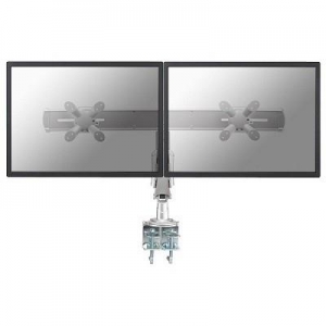 TV SET ACC DESK MOUNT SILVER/10-24" FPMA-D940D NEWSTAR