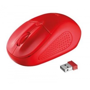 MOUSE USB OPTICAL WRL PRIMO/RED 20787 TRUST