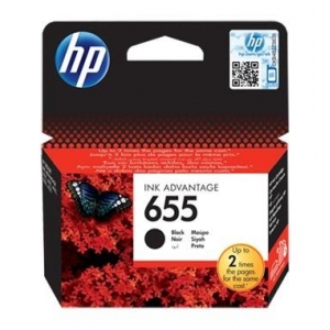 INK CARTRIDGE BLACK NO.655/CZ109AE HP