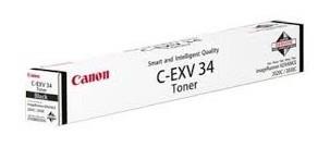 TONER BLACK 23K C-EXV34/3782B002 CANON