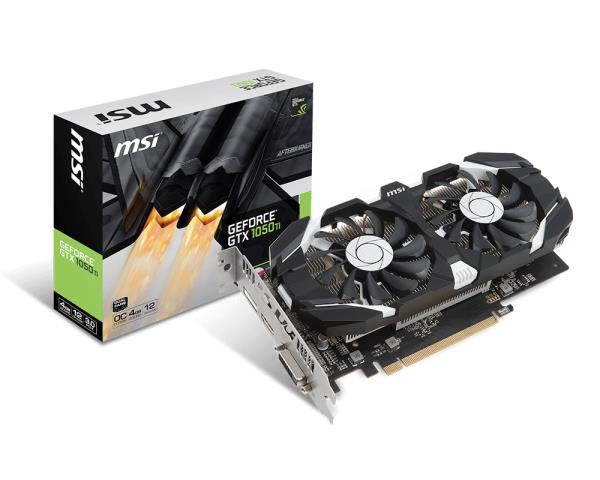 VGA PCIE16 GTX1050TI 4GB GDDR5/GTX 1050 TI 4GT OC MSI