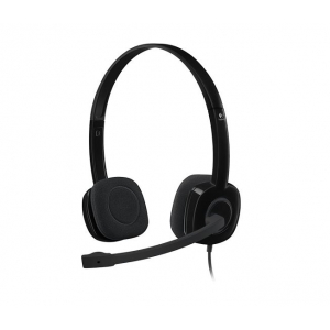 HEADSET STEREO H151/BLACK 981-000589 LOGITECH