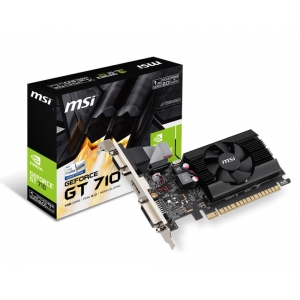 VGA PCIE16 GT710 1GB GDDR3/GT 710 1GD3 LP MSI