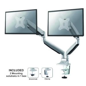 MONITOR ACC DESK MOUNT/10-32" NM-D750DSILVER NEWSTAR