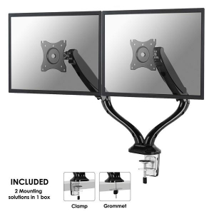 MONITOR ACC DESK MOUNT/10-27" NM-D500DBLACK NEWSTAR