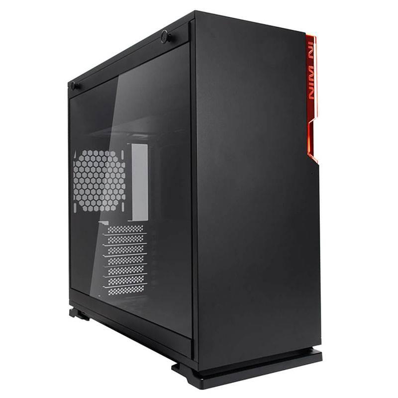 CASE MIDITOWER ATX W/O PSU/BLACK 101C IN-WIN