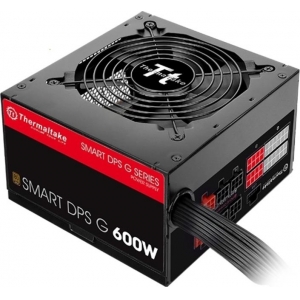 Power Supply|THERMALTAKE|600 Watts|Peak Power 720 Watts|Efficiency 80 PLUS BRONZE|PFC Active|MTBF 120000 hours|PS-SPG-0600DPCBEU-B