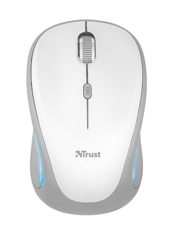 MOUSE USB OPTICAL WRL YVI FX/WHITE 22335 TRUST