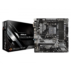 MB AMD B450 SAM4 MATX/B450M PRO4 ASROCK