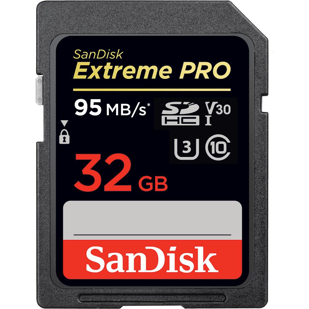 MEMORY SDHC 32GB UHS-3/SDSDXXG-032G-GN4IN SANDISK