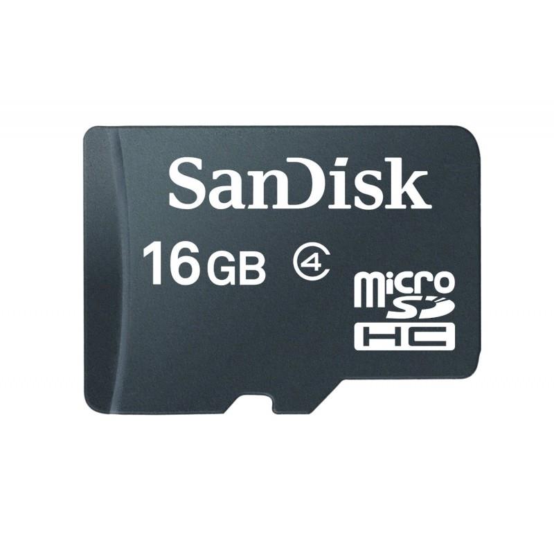 MEMORY MICRO SDHC 16GB CLASS4/SDSDQM-016G-B35 SANDISK