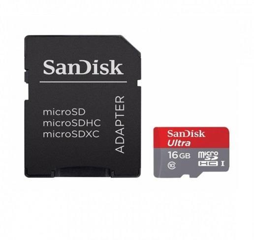 MEMORY MICRO SDHC 16GB 20PACK/W/A SDSQUAR-016G-GN6M5 SANDISK