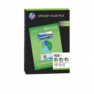 INK CARTRIDGE VALUE PACK 935XL/CMY F6U78AE HP