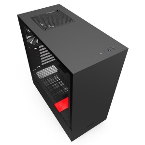 Case|NZXT|H510|MidiTower|Not included|ATX|MicroATX|MiniITX|Colour Black / Red|CA-H510B-BR