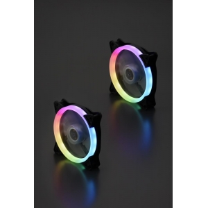 CASE FAN 120MM BULK/SINGLE LINE RGB FAN GTT