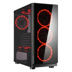 CASE MIDITOWER ATX W/O PSU/RAPTOR F-12	GTT