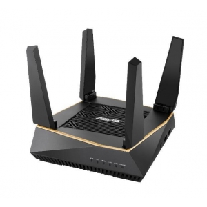 Wireless Router|ASUS|Wireless Router|6100 Mbps|IEEE 802.11ac|IEEE 802.11ax|USB 2.0|USB 3.1|1 WAN|4x10/100/1000M|Number of antennas 6|RT-AX92U