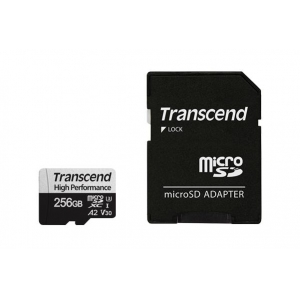 MEMORY MICRO SDXC 256GB W/A/UHS-I TS256GUSD330S TRANSCEND