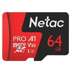 MEMORY MICRO SDXC 64GB UHS-I/W/A NT02P500PRO-064G-R NETAC