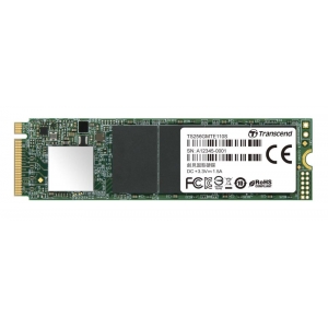 SSD|TRANSCEND|256GB|M.2|PCIE|NVMe|TLC|Write speed 800 MBytes/sec|Read speed 1600 MBytes/sec|MTBF 2000000 hours|TS256GMTE110S