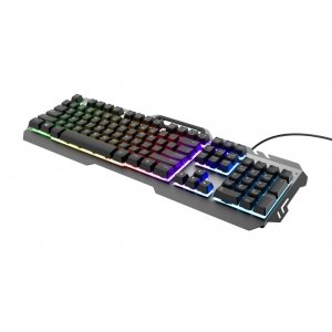 KEYBOARD USB GXT853 ESCA METAL/RAINBOW GAMING 23796 TRUST