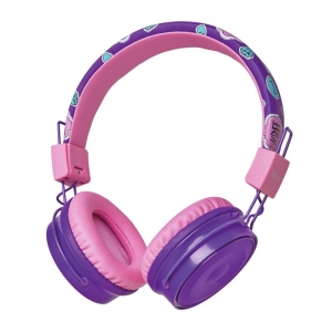 HEADSET COMI BT KIDS WRL/PURPLE 23608 TRUST