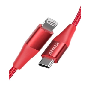 CABLE LIGHTNING TO USB-C 0.9M/RED A8652H91 ANKER