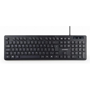 KEYBOARD MULTIMEDIA USB ENG/BLACK KB-MCH-04 GEMBIRD