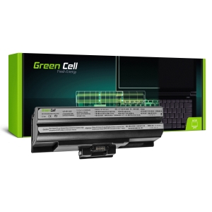 Green Cell Battery for Sony Vaio VGP-BPS13 VGP-BPS21 (black) / 11,1V 4400mAh