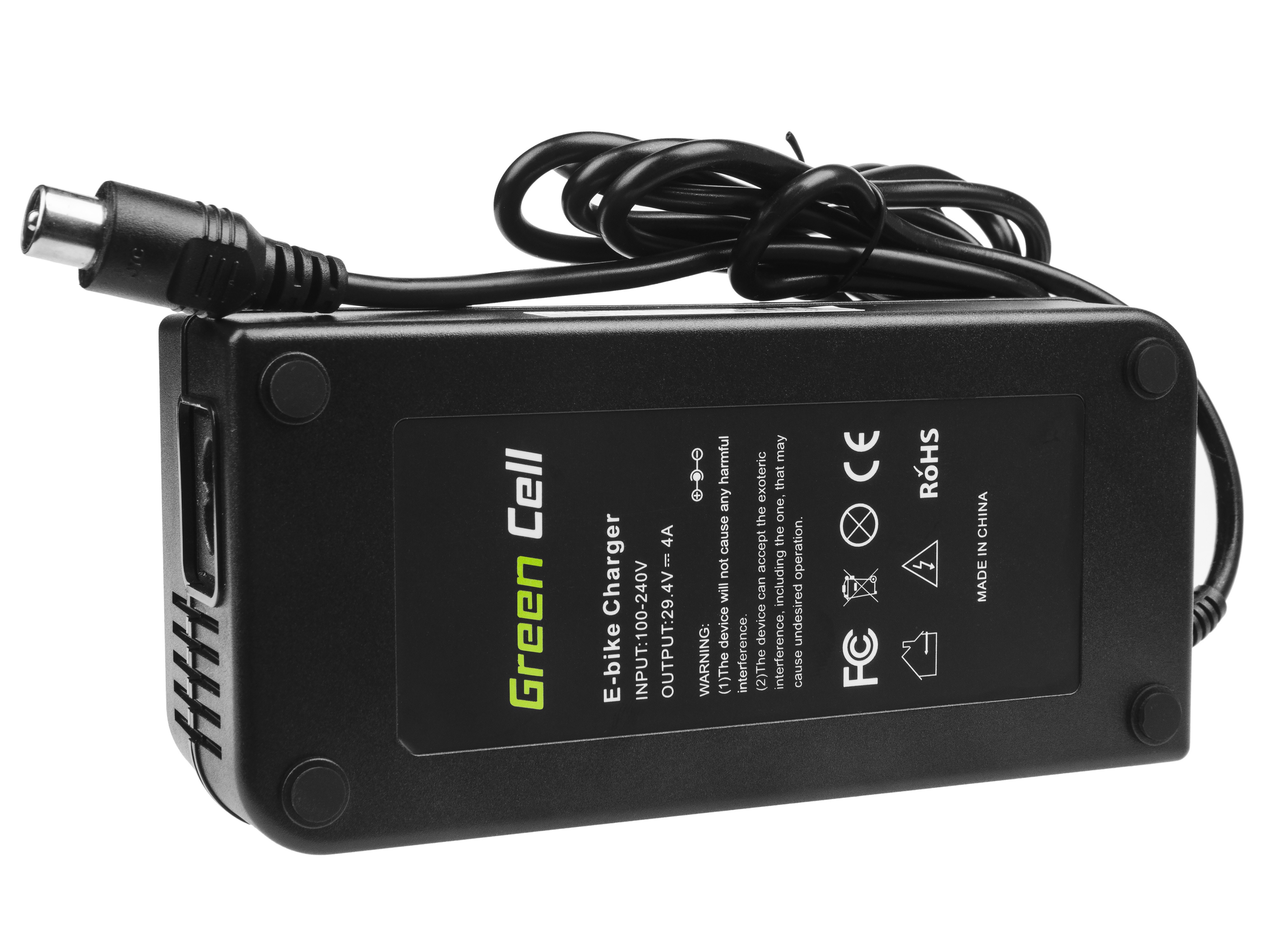 Green Cell® 54.6V 2A Ebike Charger for 48V Battery 5.5*2.1 EU Version