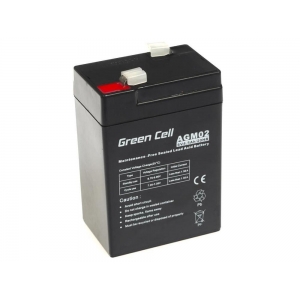 Green Cell AGM Battery 6V 4.5Ah