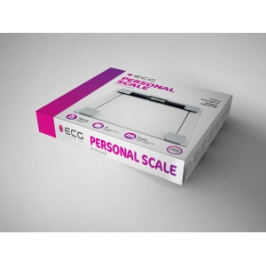 Bathroom scale ECG OV127Glass