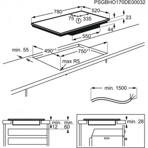 Induktsioon-pliidiplaat ELECTROLUX (4) EIS84486