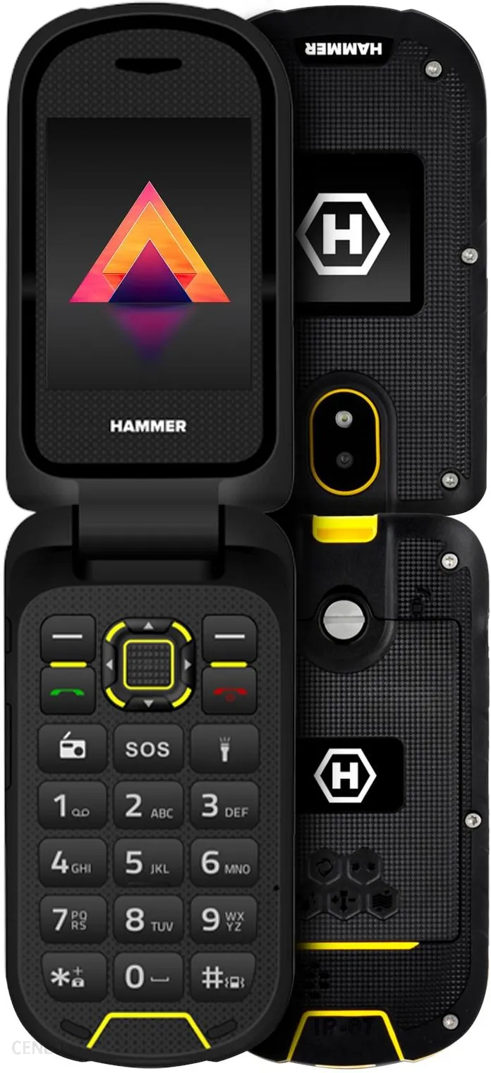 MyPhone Hammer Bow LTE Dual Sim Black/Yellow