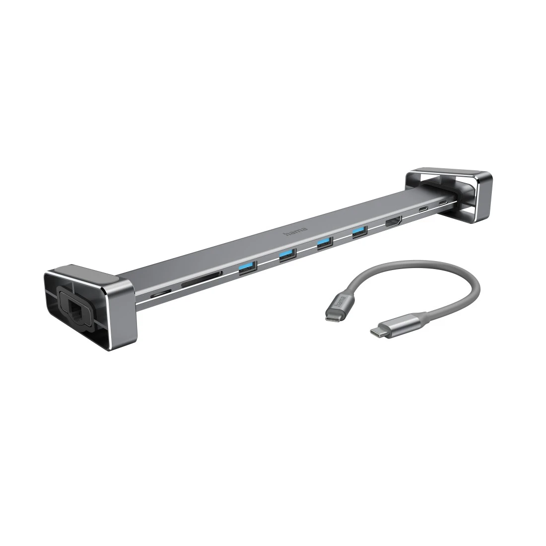 Hama 00200103 USB C Docking Station 9 Ports