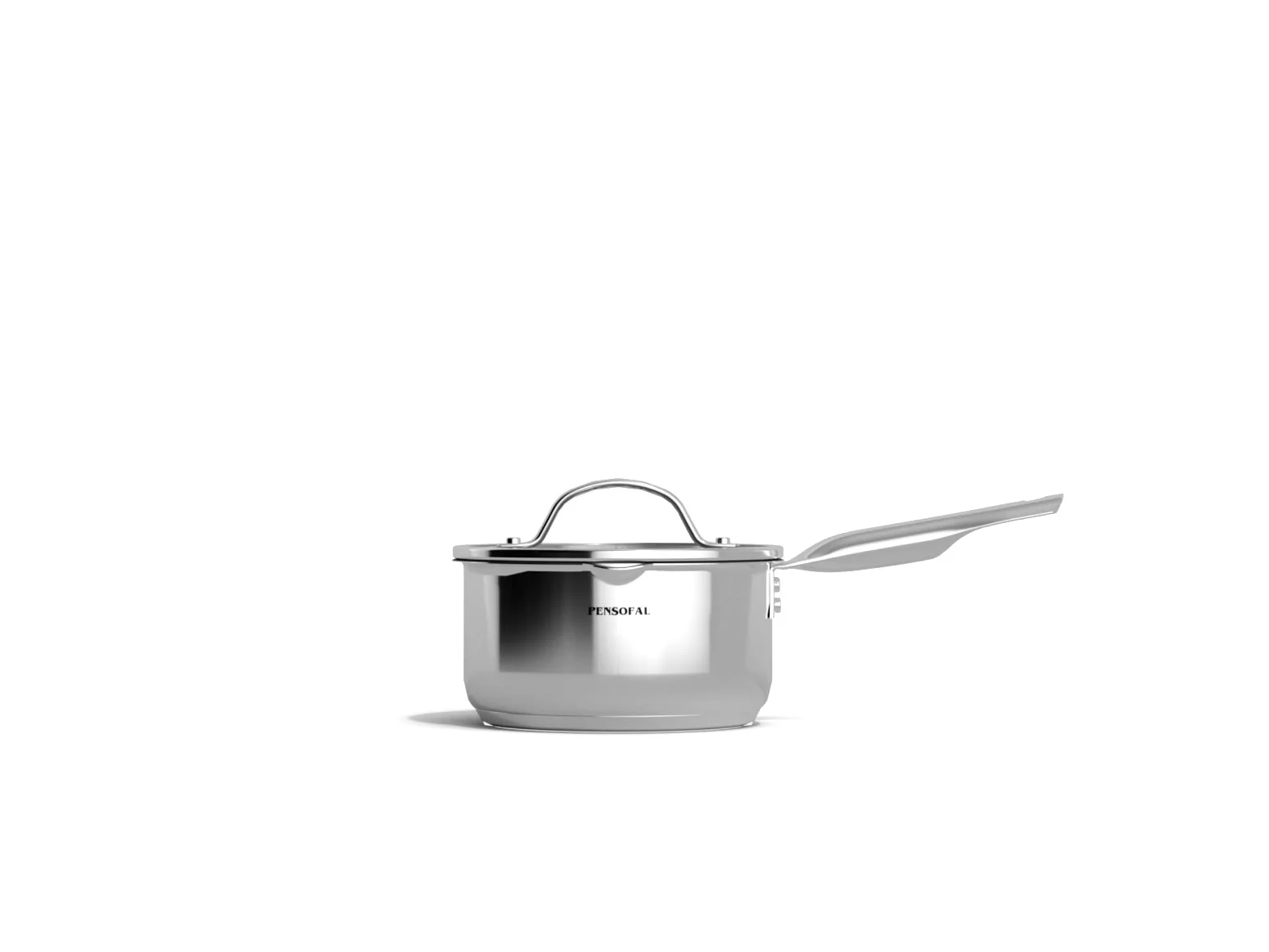 Pensofal 1612 Single-handle Saucepan With Glass Lid Milk Boiler - New Era 16cm