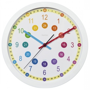 Hama 00186395 Easy Learning Wall clock