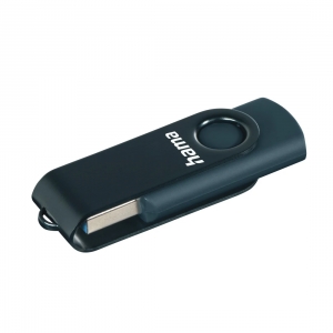 Hama 00182464 Rotate 64GB USB 3.0 petrol blue